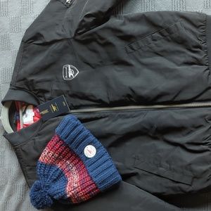 Arsenal Bomber and Beanie
